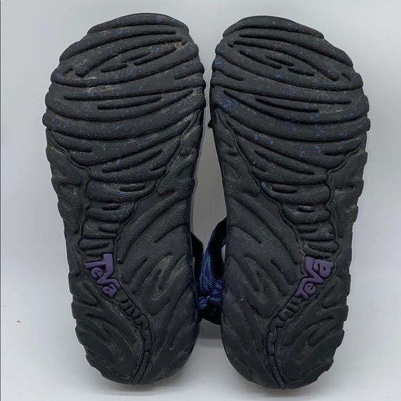 Teva Ladies Sandals Blue and Purple Size 7 - Picture 6 of 16